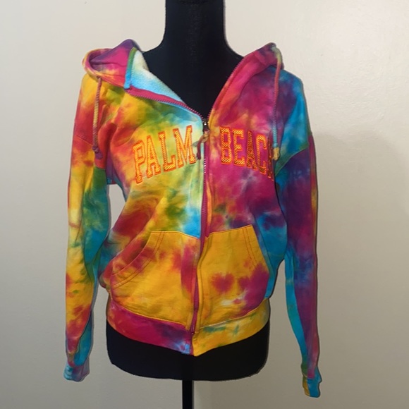 Palm Springs - Zip Up Hoody Jacket - Picture 1 of 12